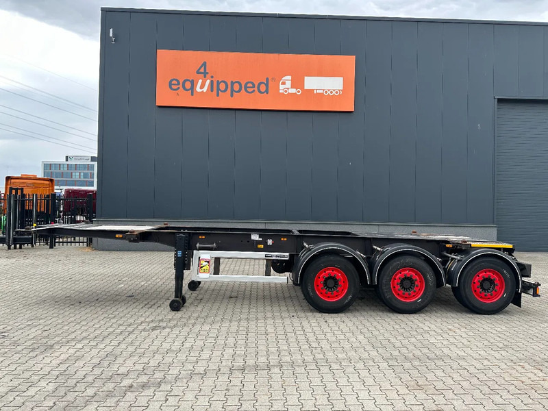 Burg 20FT (SWAP) / 3-axles, 3.400kg, SAF INTRADISC, ADR, 2x LIFTAXLE, NL-chassis - סמיטריילר מוביל מכולות/ החלפת גוף: תמונה 2 Burg 20FT (SWAP) / 3-axles, 3.400kg, SAF INTRADISC, ADR, 2x LIFTAXLE, NL-chassis - סמיטריילר מוביל מכולות/ החלפת גוף: תמונה 2