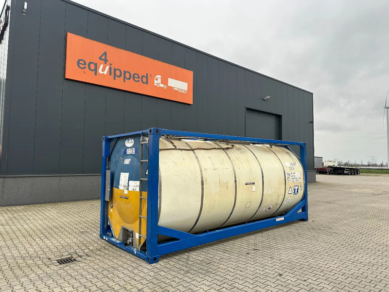 CIMC 20FT ISO 24.960L UN PORTABLE T11 5Y+CSC-TEST: 08/2027 - מכל אחסון: תמונה 1 CIMC 20FT ISO 24.960L UN PORTABLE T11 5Y+CSC-TEST: 08/2027 - מכל אחסון: תמונה 1