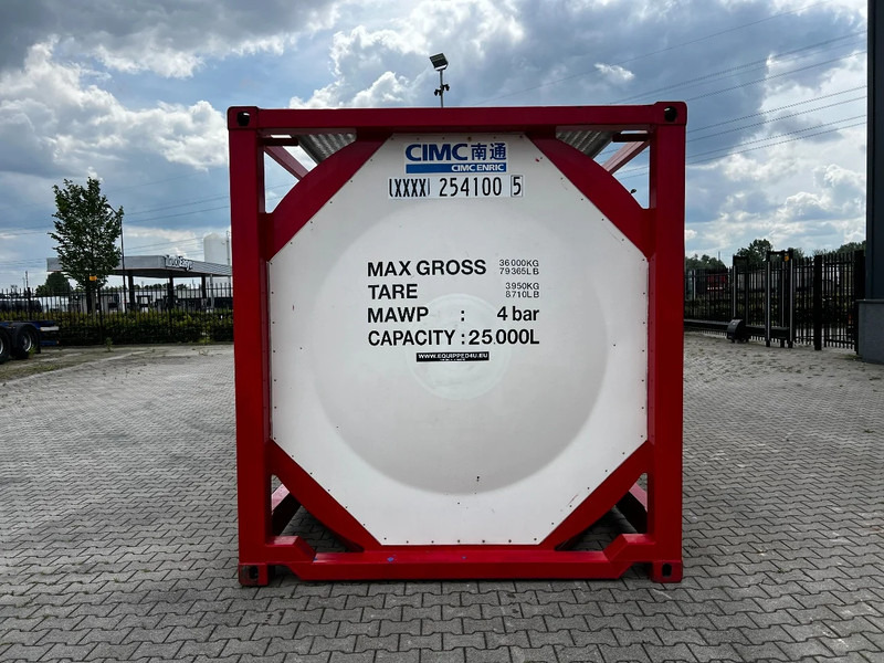 CIMC 20FT ISO, 25.010L/1-COMP/3 BAFFELS/4 shutters, ADR valid until 01/2027 - מכל אחסון: תמונה 5 CIMC 20FT ISO, 25.010L/1-COMP/3 BAFFELS/4 shutters, ADR valid until 01/2027 - מכל אחסון: תמונה 5