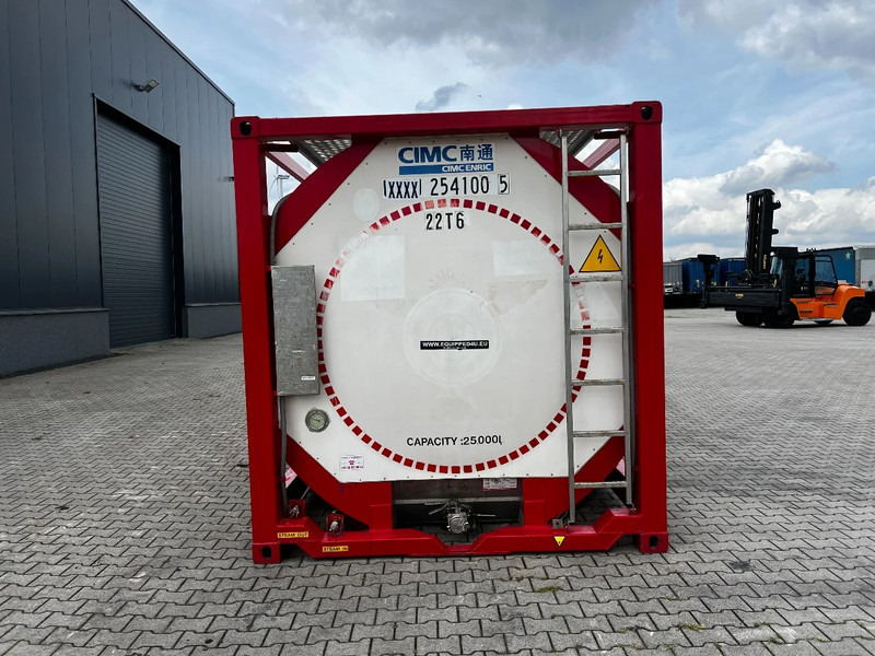 מכל אחסון עבור הובלה של כימיקלים CIMC 20FT ISO, 25.010L/1-COMP/3 BAFFELS/4 shutters, ADR valid until 01/2027: תמונה 6