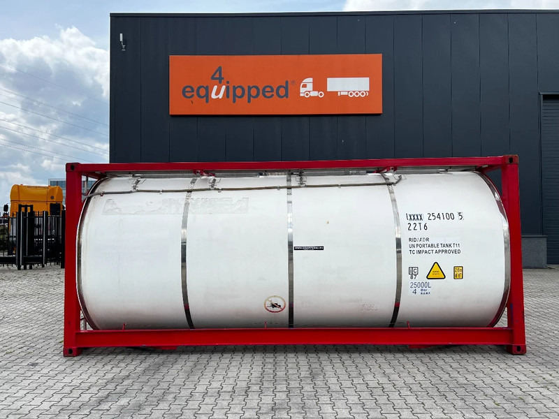 CIMC 20FT ISO, 25.010L/1-COMP/3 BAFFELS/4 shutters, ADR valid until 01/2027 - מכל אחסון: תמונה 2 CIMC 20FT ISO, 25.010L/1-COMP/3 BAFFELS/4 shutters, ADR valid until 01/2027 - מכל אחסון: תמונה 2