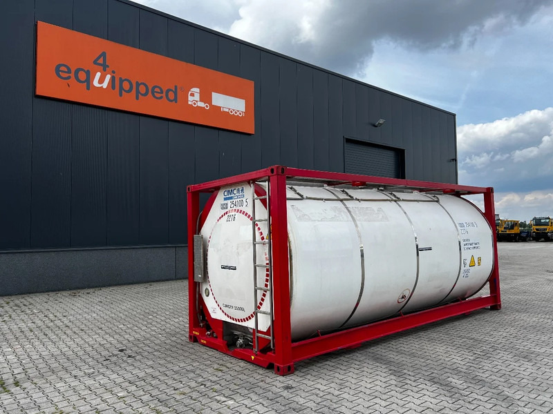 CIMC 20FT ISO, 25.010L/1-COMP/3 BAFFELS/4 shutters, ADR valid until 01/2027 - מכל אחסון: תמונה 1 CIMC 20FT ISO, 25.010L/1-COMP/3 BAFFELS/4 shutters, ADR valid until 01/2027 - מכל אחסון: תמונה 1