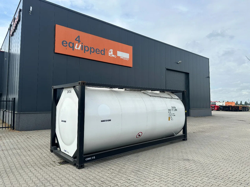 CIMC 20FT ISO / 25.030L - 1 comp. / L4BN / UN Portable / T11 / test: 10 -2026 - מכל אחסון: תמונה 1 CIMC 20FT ISO / 25.030L - 1 comp. / L4BN / UN Portable / T11 / test: 10 -2026 - מכל אחסון: תמונה 1