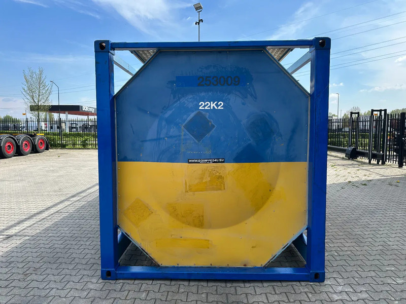 CIMC 20FT ISO, 25.030L, UN PORTABLE, T11, 2.5Y + CSC: 08/2026 - מכל אחסון: תמונה 5 CIMC 20FT ISO, 25.030L, UN PORTABLE, T11, 2.5Y + CSC: 08/2026 - מכל אחסון: תמונה 5