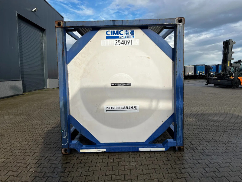 CIMC 20FT ISO, 25.070L/1-COMP/3 BAFFELS/4 manholes, ADR valid until 01/2027 - מכל אחסון: תמונה 5 CIMC 20FT ISO, 25.070L/1-COMP/3 BAFFELS/4 manholes, ADR valid until 01/2027 - מכל אחסון: תמונה 5
