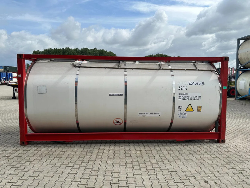 CIMC 20FT ISO, 25.080L/1-COMP/3 BAFFELS/4 manholes, ADR valid until 08/2027 - מכל אחסון: תמונה 3 CIMC 20FT ISO, 25.080L/1-COMP/3 BAFFELS/4 manholes, ADR valid until 08/2027 - מכל אחסון: תמונה 3