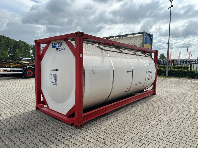 CIMC 20FT ISO, 25.080L/1-COMP/3 BAFFELS/4 manholes, ADR valid until 08/2027 - מכל אחסון: תמונה 4 CIMC 20FT ISO, 25.080L/1-COMP/3 BAFFELS/4 manholes, ADR valid until 08/2027 - מכל אחסון: תמונה 4