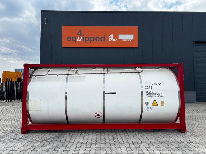 CIMC 20FT ISO, 25.100L/1-COMP/3 BAFFELS/4 manholes, ADR - מכל אחסון: תמונה 2 CIMC 20FT ISO, 25.100L/1-COMP/3 BAFFELS/4 manholes, ADR - מכל אחסון: תמונה 2