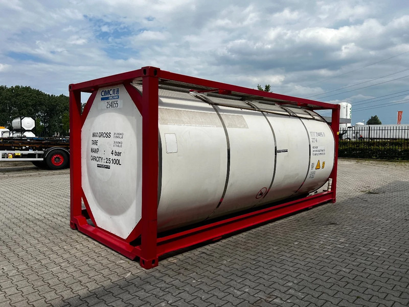 CIMC 20FT ISO, 25.100L/1-COMP/3 BAFFELS/4 manholes, ADR - מכל אחסון: תמונה 4 CIMC 20FT ISO, 25.100L/1-COMP/3 BAFFELS/4 manholes, ADR - מכל אחסון: תמונה 4