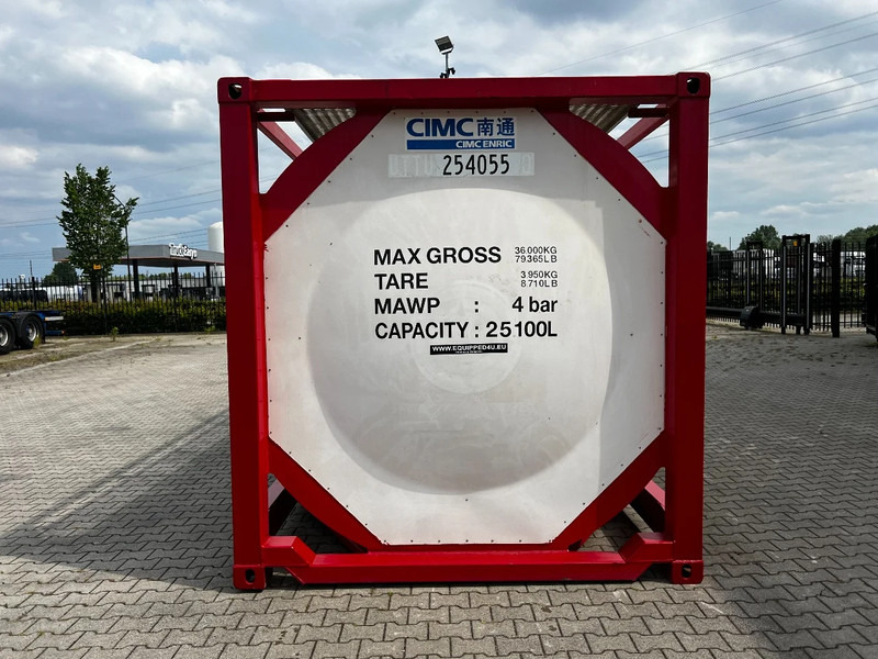 CIMC 20FT ISO, 25.100L/1-COMP/3 BAFFELS/4 manholes, ADR - מכל אחסון: תמונה 5 CIMC 20FT ISO, 25.100L/1-COMP/3 BAFFELS/4 manholes, ADR - מכל אחסון: תמונה 5