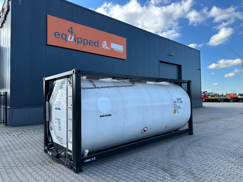 CIMC NEW / UNUSED, for FOOD STUFF or CHEMICAL, 20FT ISO, 25.030L, L4BN, UN Portable, T11, test: 1-2027 - מכל אחסון: תמונה 1 CIMC NEW / UNUSED, for FOOD STUFF or CHEMICAL, 20FT ISO, 25.030L, L4BN, UN Portable, T11, test: 1-2027 - מכל אחסון: תמונה 1