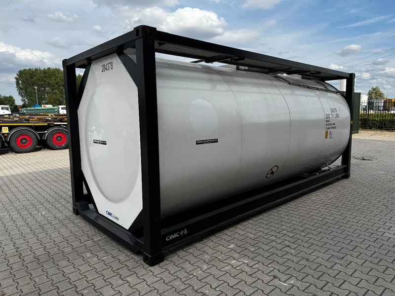 CIMC TOP: 2022, 20FT ISO, 25.030L, L4BN, UN Portable, T11, test:01 -2027 - מכל אחסון: תמונה 4 CIMC TOP: 2022, 20FT ISO, 25.030L, L4BN, UN Portable, T11, test:01 -2027 - מכל אחסון: תמונה 4
