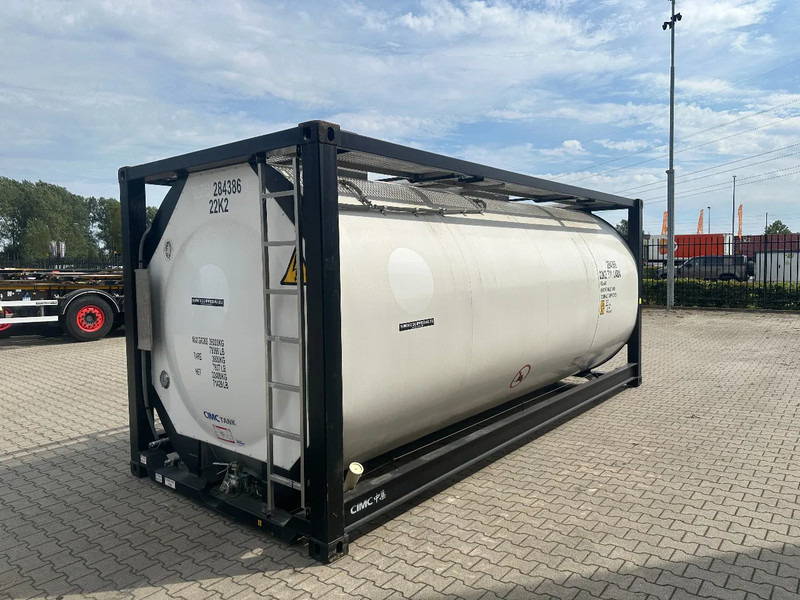 CIMC TOP: 2022, 20FT ISO, 25.030L, L4BN, UN Portable, T11, test: 1-2027 - מכל אחסון: תמונה 5 CIMC TOP: 2022, 20FT ISO, 25.030L, L4BN, UN Portable, T11, test: 1-2027 - מכל אחסון: תמונה 5