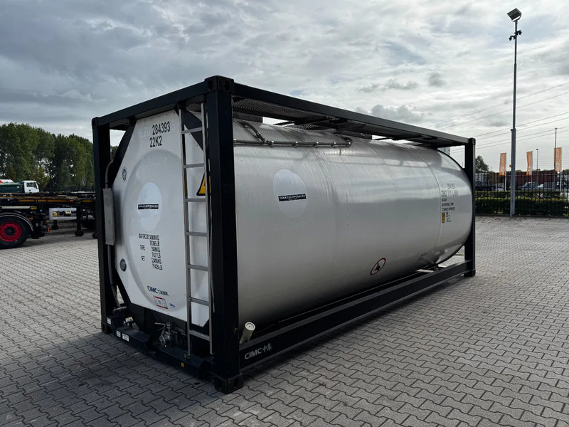 CIMC TOP: 2022, 20FT ISO, 25.030L, L4BN, UN Portable, T11, test: 1-2027 - מכל אחסון: תמונה 5 CIMC TOP: 2022, 20FT ISO, 25.030L, L4BN, UN Portable, T11, test: 1-2027 - מכל אחסון: תמונה 5