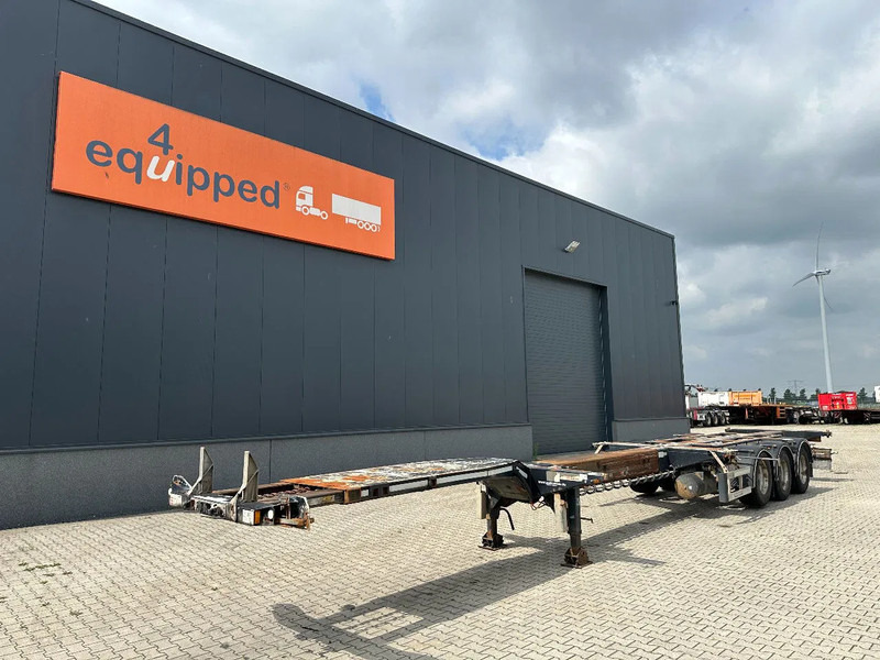 D-Tec FLEXITRAILER, 45FT HC MULTI, SAF + drum, liftaxle, NL-chassis - סמיטריילר מוביל מכולות/ החלפת גוף: תמונה 1 D-Tec FLEXITRAILER, 45FT HC MULTI, SAF + drum, liftaxle, NL-chassis - סמיטריילר מוביל מכולות/ החלפת גוף: תמונה 1
