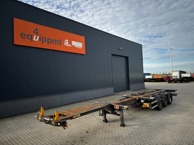 D-Tec FT-43-03V 45FT High Cube MULTI / BPW + DRUM / LIFTAXLE / NL-CHASSIS - סמיטריילר מוביל מכולות/ החלפת גוף: תמונה 1 D-Tec FT-43-03V 45FT High Cube MULTI / BPW + DRUM / LIFTAXLE / NL-CHASSIS - סמיטריילר מוביל מכולות/ החלפת גוף: תמונה 1