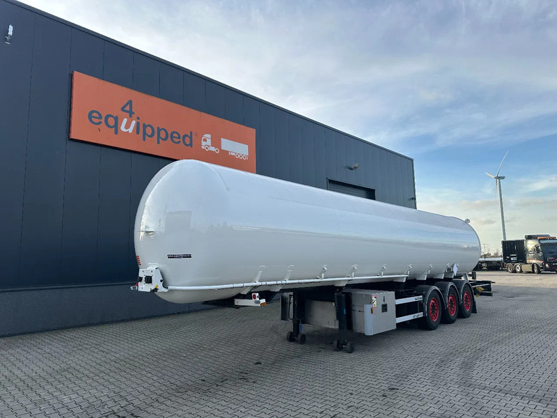 Diversen Fluid, 50.100L, P28BH, Propane, Butan, GAZ, ADR, DP: 06/30 - סמיטריילר מכל: תמונה 1 Diversen Fluid, 50.100L, P28BH, Propane, Butan, GAZ, ADR, DP: 06/30 - סמיטריילר מכל: תמונה 1