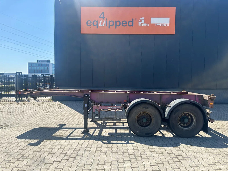Flandria SPRING / BLATT / LAMES / BLAD, 20FT - סמיטריילר מוביל מכולות/ החלפת גוף: תמונה 2 Flandria SPRING / BLATT / LAMES / BLAD, 20FT - סמיטריילר מוביל מכולות/ החלפת גוף: תמונה 2