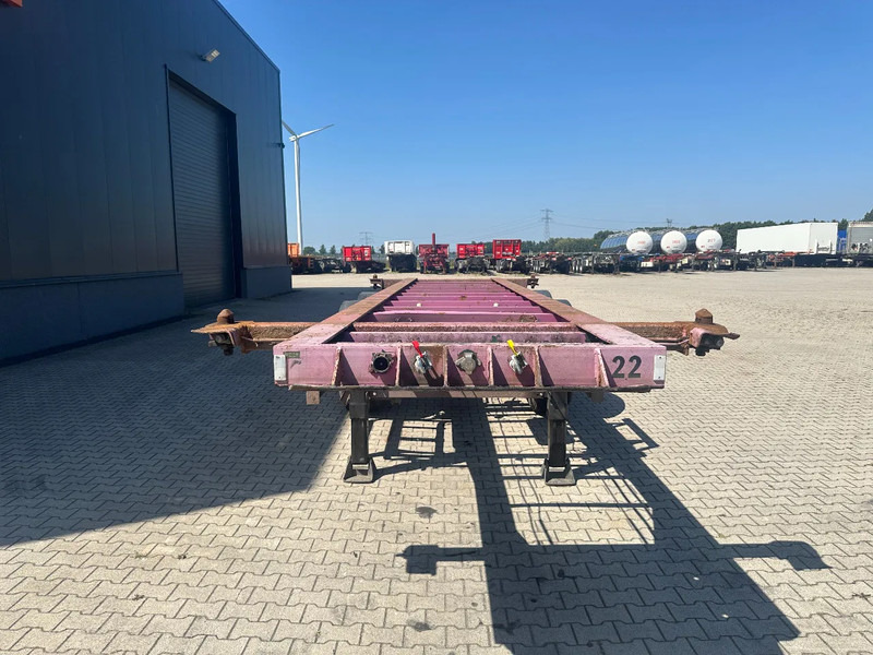 Flandria SPRING / BLATT / LAMES / BLAD, 20FT - סמיטריילר מוביל מכולות/ החלפת גוף: תמונה 5 Flandria SPRING / BLATT / LAMES / BLAD, 20FT - סמיטריילר מוביל מכולות/ החלפת גוף: תמונה 5