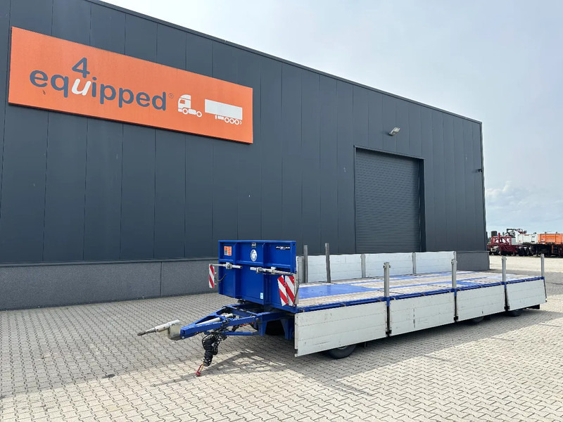 Floor zeer mooie AXD.330 3-assige aanhanger met alu zijborden, rongpotten, liftas, geschoopeerd, NL-aanhanger, APK: 09/2025 - קרון נגרר צד נופל/ שטוח: תמונה 2 Floor zeer mooie AXD.330 3-assige aanhanger met alu zijborden, rongpotten, liftas, geschoopeerd, NL-aanhanger, APK: 09/2025 - קרון נגרר צד נופל/ שטוח: תמונה 2