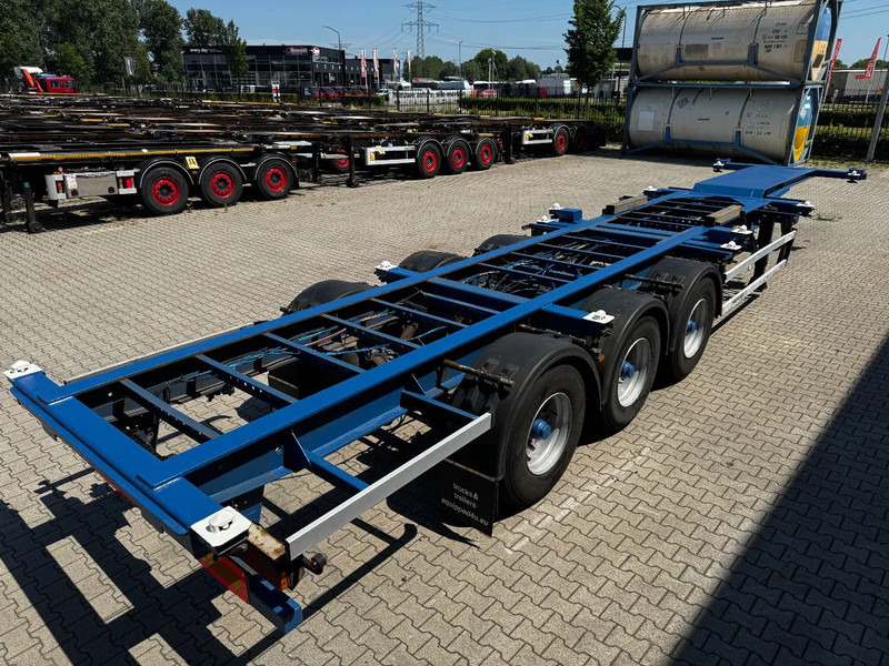 Groenewegen 40FT HC-chassis, BPW+Drum, liftaxle, NL-Chassis - סמיטריילר מוביל מכולות/ החלפת גוף: תמונה 3 Groenewegen 40FT HC-chassis, BPW+Drum, liftaxle, NL-Chassis - סמיטריילר מוביל מכולות/ החלפת גוף: תמונה 3
