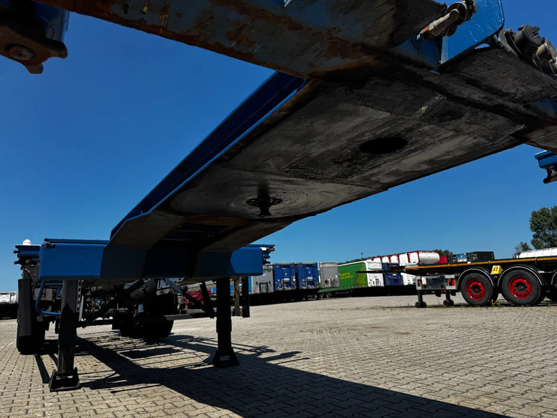סמיטריילר מוביל מכולות/ החלפת גוף Groenewegen 40FT HC-chassis, BPW+Drum, liftaxle, NL-Chassis: תמונה 18