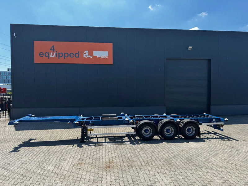 Groenewegen 40FT HC-chassis, BPW+Drum, liftaxle, NL-Chassis - סמיטריילר מוביל מכולות/ החלפת גוף: תמונה 2 Groenewegen 40FT HC-chassis, BPW+Drum, liftaxle, NL-Chassis - סמיטריילר מוביל מכולות/ החלפת גוף: תמונה 2