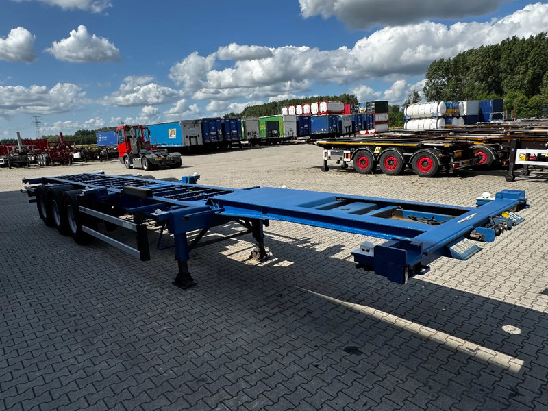 Groenewegen 40FT HC-chassis, BPW+Trommel, Liftachse, NL-Chassis - סמיטריילר מוביל מכולות/ החלפת גוף: תמונה 4 Groenewegen 40FT HC-chassis, BPW+Trommel, Liftachse, NL-Chassis - סמיטריילר מוביל מכולות/ החלפת גוף: תמונה 4