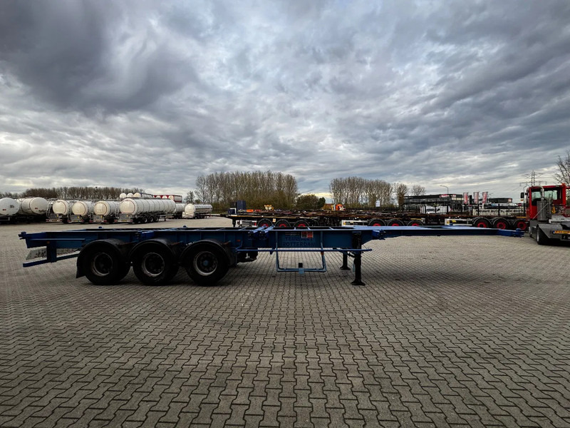 Groenewegen 40FT-chassis / liftaxle / drumbrakes / NL-Chassis - סמיטריילר מוביל מכולות/ החלפת גוף: תמונה 3 Groenewegen 40FT-chassis / liftaxle / drumbrakes / NL-Chassis - סמיטריילר מוביל מכולות/ החלפת גוף: תמונה 3