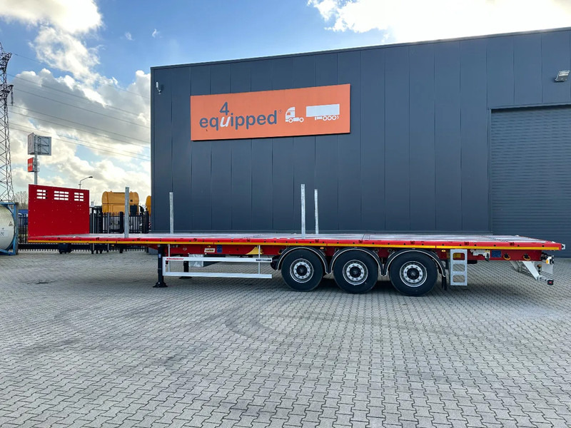 Kässbohrer NEU Heavy-Duty Platform, Heckbündig, Twistlocks (1x 40FT / 2x 20FT), ADR (EX/II, EX/III, FL, AT), Rungtasschen, Scheibebremsen - סמיטריילר מוביל מכולות/ החלפת גוף: תמונה 2 Kässbohrer NEU Heavy-Duty Platform, Heckbündig, Twistlocks (1x 40FT / 2x 20FT), ADR (EX/II, EX/III, FL, AT), Rungtasschen, Scheibebremsen - סמיטריילר מוביל מכולות/ החלפת גוף: תמונה 2
