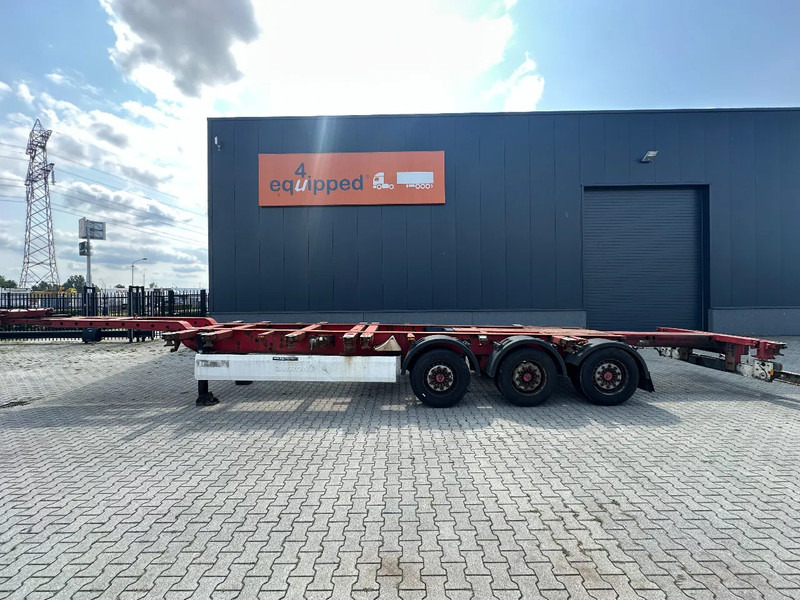Krone 45FT HC, SAF + disc, extendable front+ rear+ bumper, NL-chassis - סמיטריילר מוביל מכולות/ החלפת גוף: תמונה 3 Krone 45FT HC, SAF + disc, extendable front+ rear+ bumper, NL-chassis - סמיטריילר מוביל מכולות/ החלפת גוף: תמונה 3