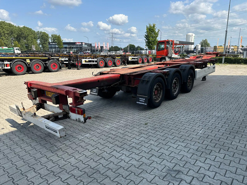 Krone 45FT HC, SAF + disc, extendable front+ rear+ bumper, NL-chassis - סמיטריילר מוביל מכולות/ החלפת גוף: תמונה 5 Krone 45FT HC, SAF + disc, extendable front+ rear+ bumper, NL-chassis - סמיטריילר מוביל מכולות/ החלפת גוף: תמונה 5