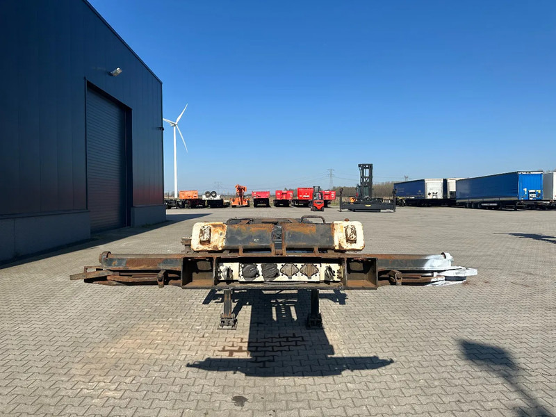סמיטריילר מוביל מכולות/ החלפת גוף Krone 45FT HC, disc, extendable front+ rear+ bumper, NL-chassis: תמונה 13