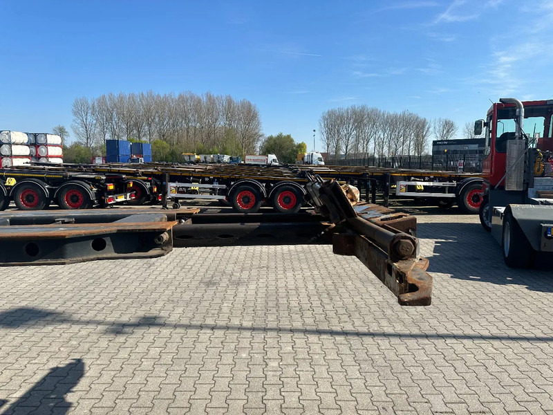 סמיטריילר מוביל מכולות/ החלפת גוף Krone 45FT HC, disc, extendable front+ rear+ bumper, NL-chassis: תמונה 11