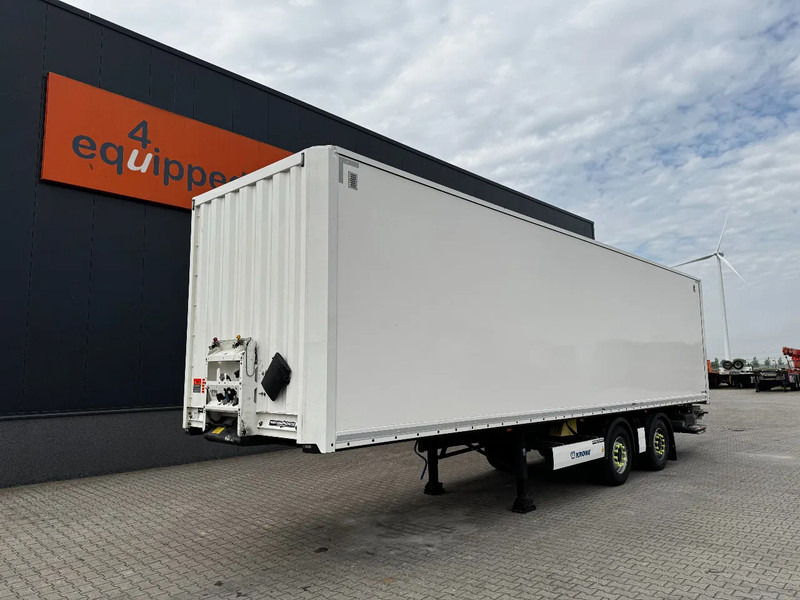 Krone TOP, 2 assige CITY box, laadklep, Tridec, liftas, APK/LPK: 02/2026, XL opbouw - סמיטריילר בתיבה סגורה: תמונה 1 Krone TOP, 2 assige CITY box, laadklep, Tridec, liftas, APK/LPK: 02/2026, XL opbouw - סמיטריילר בתיבה סגורה: תמונה 1
