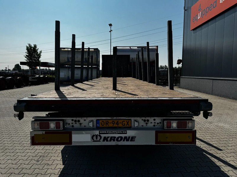 Krone originele platte oplegger met rongpotten + rongen, liftas, schijfremmen, NL-oplegger - סמיטריילר צד נופל/ שטוח: תמונה 3 Krone originele platte oplegger met rongpotten + rongen, liftas, schijfremmen, NL-oplegger - סמיטריילר צד נופל/ שטוח: תמונה 3