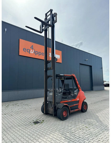 Linde H80D-03 FORKLIFT, 8000KG, duplex, 6 cil. Deutz diesel, 12.200hrs, - מלגזת סולר: תמונה 2 Linde H80D-03 FORKLIFT, 8000KG, duplex, 6 cil. Deutz diesel, 12.200hrs, - מלגזת סולר: תמונה 2