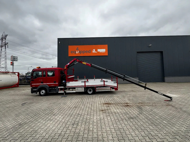 MAN TGL 8.180 Dubbele Cabine (DOKA), HMF535 K3 kraan met slechts 283 uur en 211.164km, EURO-6, oprij-platen, NL-truck, APK: 11/2025 - משאית הובלה אוטומטית, משאית מנוף: תמונה 1 MAN TGL 8.180 Dubbele Cabine (DOKA), HMF535 K3 kraan met slechts 283 uur en 211.164km, EURO-6, oprij-platen, NL-truck, APK: 11/2025 - משאית הובלה אוטומטית, משאית מנוף: תמונה 1