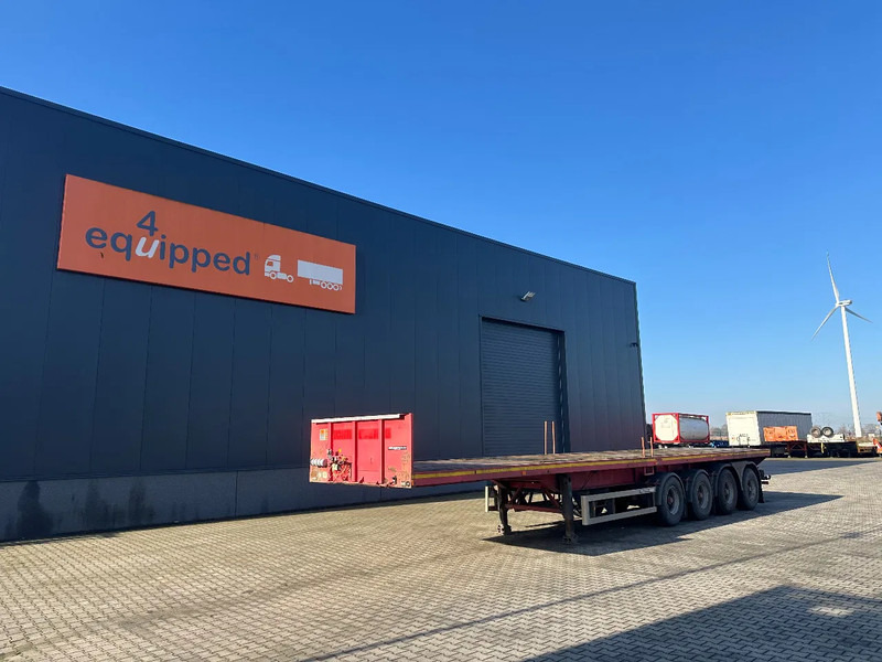 MOL 62 tons Ballast trailer, 4 axles, 2 steering axles, Belgium- trailer, very good tyres - סמיטריילר צד נופל/ שטוח: תמונה 1 MOL 62 tons Ballast trailer, 4 axles, 2 steering axles, Belgium- trailer, very good tyres - סמיטריילר צד נופל/ שטוח: תמונה 1