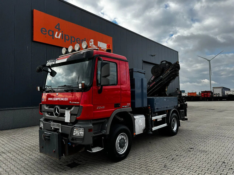 Mercedes-Benz Actros 2046 4x4 / FULL SPRING / HIAB 288 EP 5 HIPRO Crane / EURO-5 - משאית מנוף: תמונה 3 Mercedes-Benz Actros 2046 4x4 / FULL SPRING / HIAB 288 EP 5 HIPRO Crane / EURO-5 - משאית מנוף: תמונה 3