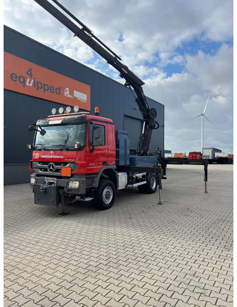 Mercedes-Benz Actros 2046 4x4 / FULL SPRING / HIAB 288 EP 5 HIPRO Crane / EURO-5 - משאית מנוף: תמונה 2 Mercedes-Benz Actros 2046 4x4 / FULL SPRING / HIAB 288 EP 5 HIPRO Crane / EURO-5 - משאית מנוף: תמונה 2