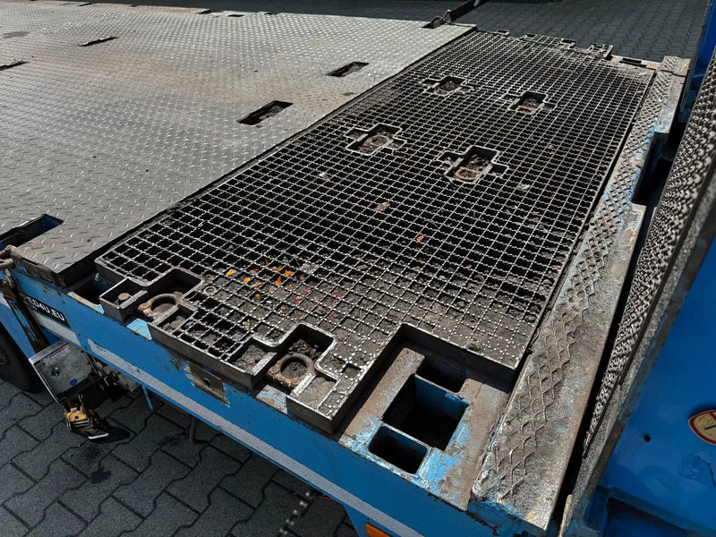 סמיטריילר עם מטען נמוך Nooteboom OSD-48-03V dieplader, NL-trailer, APK: 07/2026, hydraulische oprijplaten + hefplateau, 370cm uitschuifbaar, SAF + trommelremmen: תמונה 20