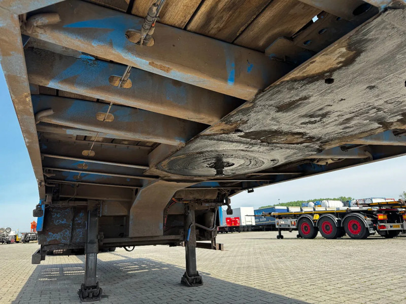 סמיטריילר עם מטען נמוך Nooteboom OSD-48-03V dieplader, NL-trailer, APK: 07/2026, hydraulische oprijplaten + hefplateau, 370cm uitschuifbaar, SAF + trommelremmen: תמונה 12