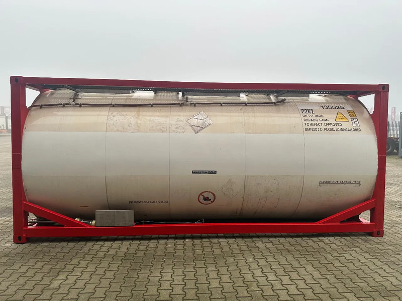 SINGAMAS 20FT ISO, 26.000L/1-COMP/3 BAFFELS/3 manholes, 5Y inspection: 06/2027 - מכל אחסון: תמונה 3 SINGAMAS 20FT ISO, 26.000L/1-COMP/3 BAFFELS/3 manholes, 5Y inspection: 06/2027 - מכל אחסון: תמונה 3