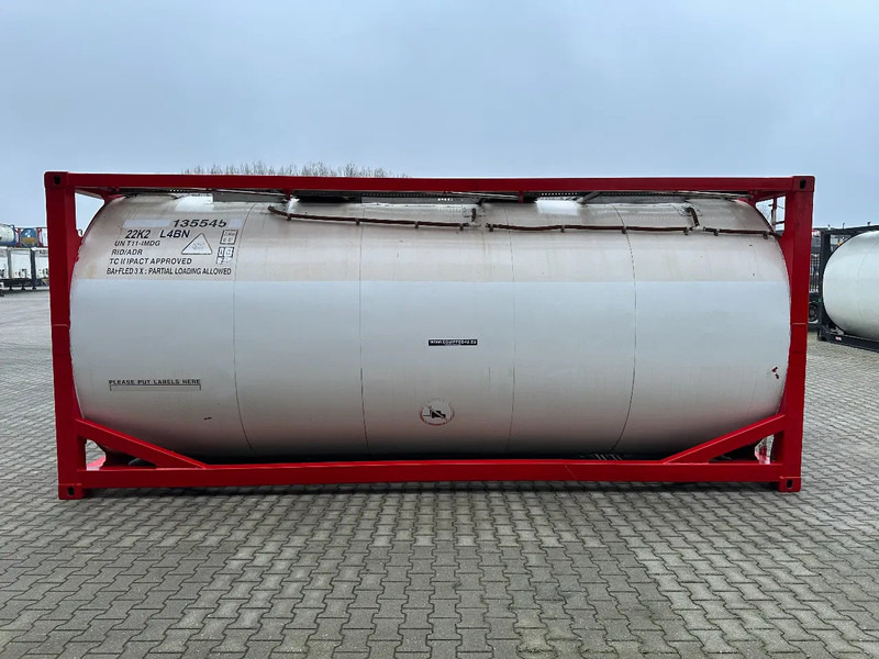 SINGAMAS 20FT ISO, 26.000L/1-COMP/3 BAFFELS/3 manholes, 5Y inspection: 06/2027 - מכל אחסון: תמונה 3 SINGAMAS 20FT ISO, 26.000L/1-COMP/3 BAFFELS/3 manholes, 5Y inspection: 06/2027 - מכל אחסון: תמונה 3