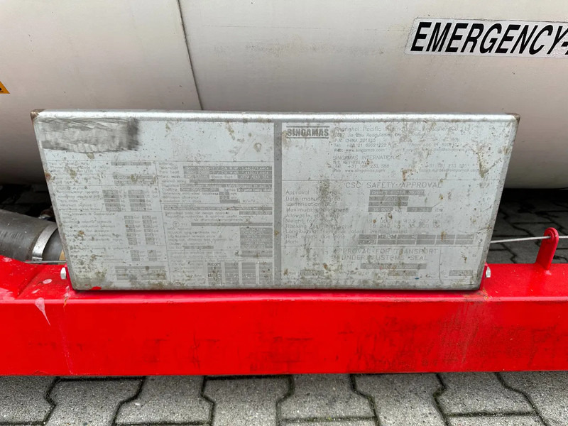 מכל אחסון עבור הובלה של דלק SINGAMAS 20FT ISO, 26.000L/1-COMP/3 BAFFELS/3 manholes, 5Y inspection: 06/2027: תמונה 14