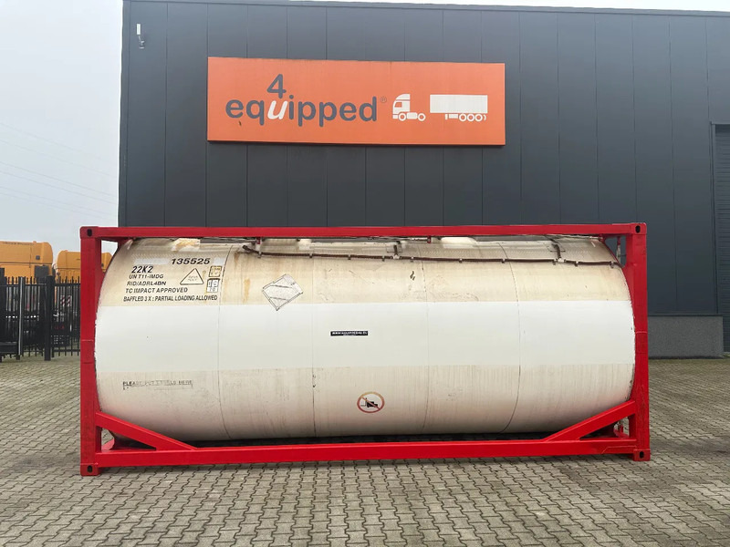 SINGAMAS 20FT ISO, 26.000L/1-COMP/3 BAFFELS/3 manholes, 5Y inspection: 06/2027 - מכל אחסון: תמונה 2 SINGAMAS 20FT ISO, 26.000L/1-COMP/3 BAFFELS/3 manholes, 5Y inspection: 06/2027 - מכל אחסון: תמונה 2