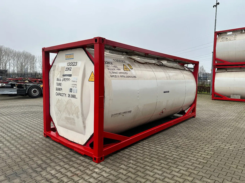 SINGAMAS 20FT ISO, 26.000L/1-COMP/3 BAFFELS/3 manholes, 5Y inspection: 06/2027 - מכל אחסון: תמונה 4 SINGAMAS 20FT ISO, 26.000L/1-COMP/3 BAFFELS/3 manholes, 5Y inspection: 06/2027 - מכל אחסון: תמונה 4
