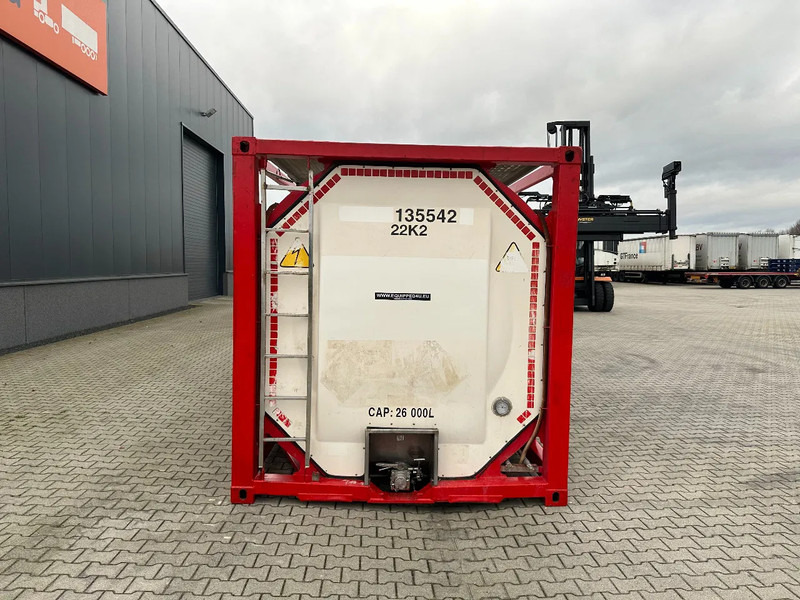 מכל אחסון עבור הובלה של דלק SINGAMAS 20FT ISO, 26.000L/1-COMP/3 BAFFELS/3 manholes, 5Y inspection: 06/2027: תמונה 6