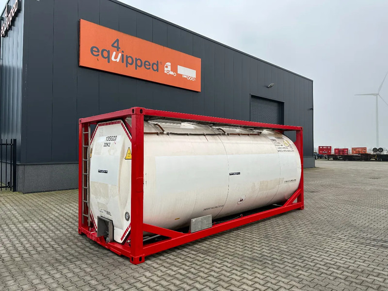 SINGAMAS 20FT ISO, 26.000L/1-COMP/3 BAFFELS/3 manholes, 5Y inspection: 06/2027 - מכל אחסון: תמונה 1 SINGAMAS 20FT ISO, 26.000L/1-COMP/3 BAFFELS/3 manholes, 5Y inspection: 06/2027 - מכל אחסון: תמונה 1